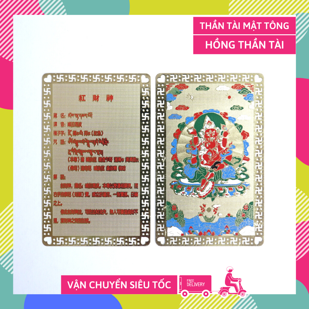 Kinh chú Hồng Thần Tài - Thần tài bản mệnh tuổi Tị tuổi Ngọ cầu tài lộc giàu có