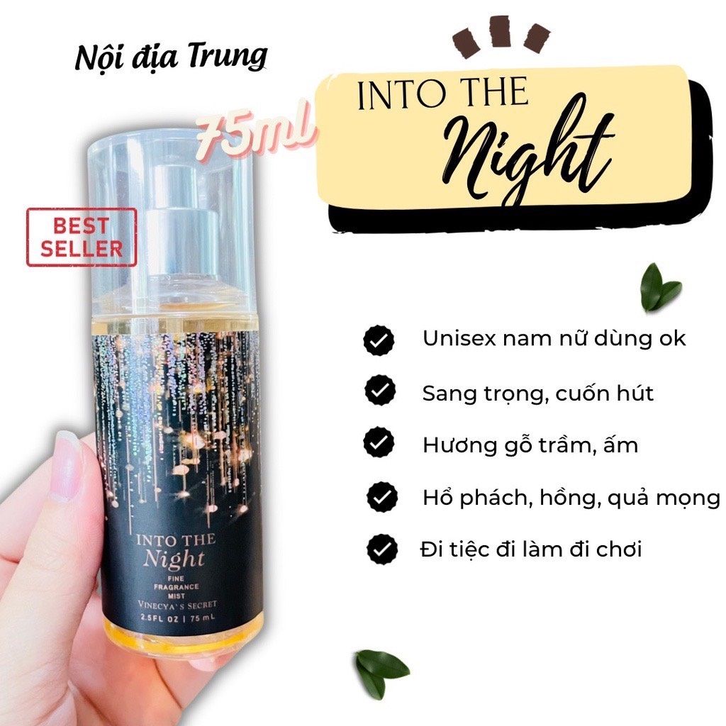 Body Mist Xịt Thơm Toàn Thân 75ml - SBK179