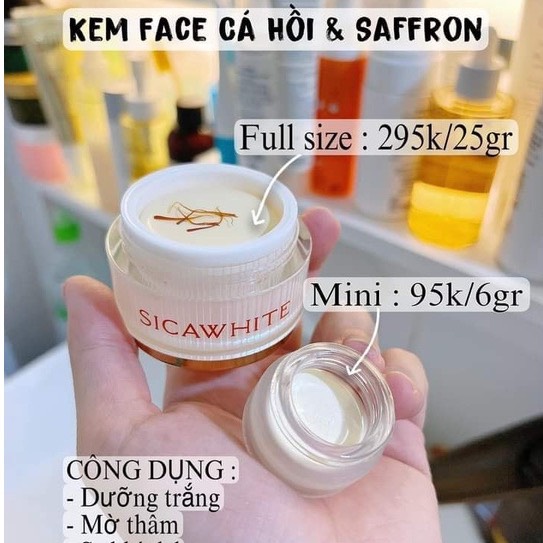 Face silk kem dưỡng trắng da