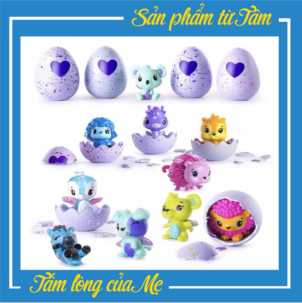 Đồ Chơi Trứng Hatchimals Các Mùa Cho Bé