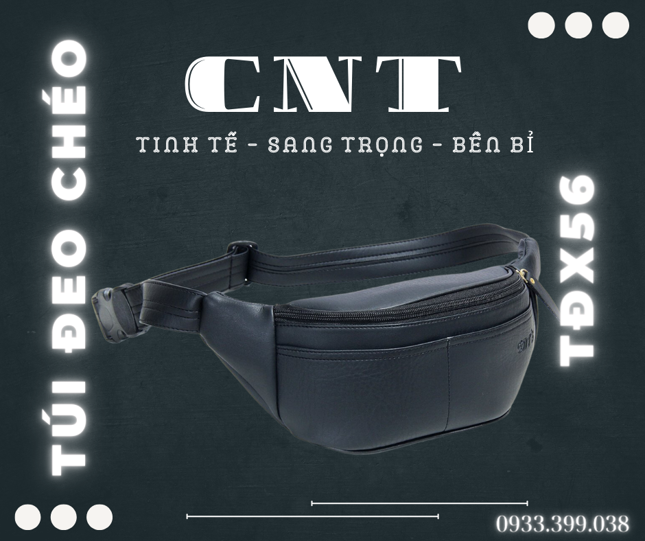 Túi đeo bụng,đeo chéo CNT unisex TĐX56 cá tính