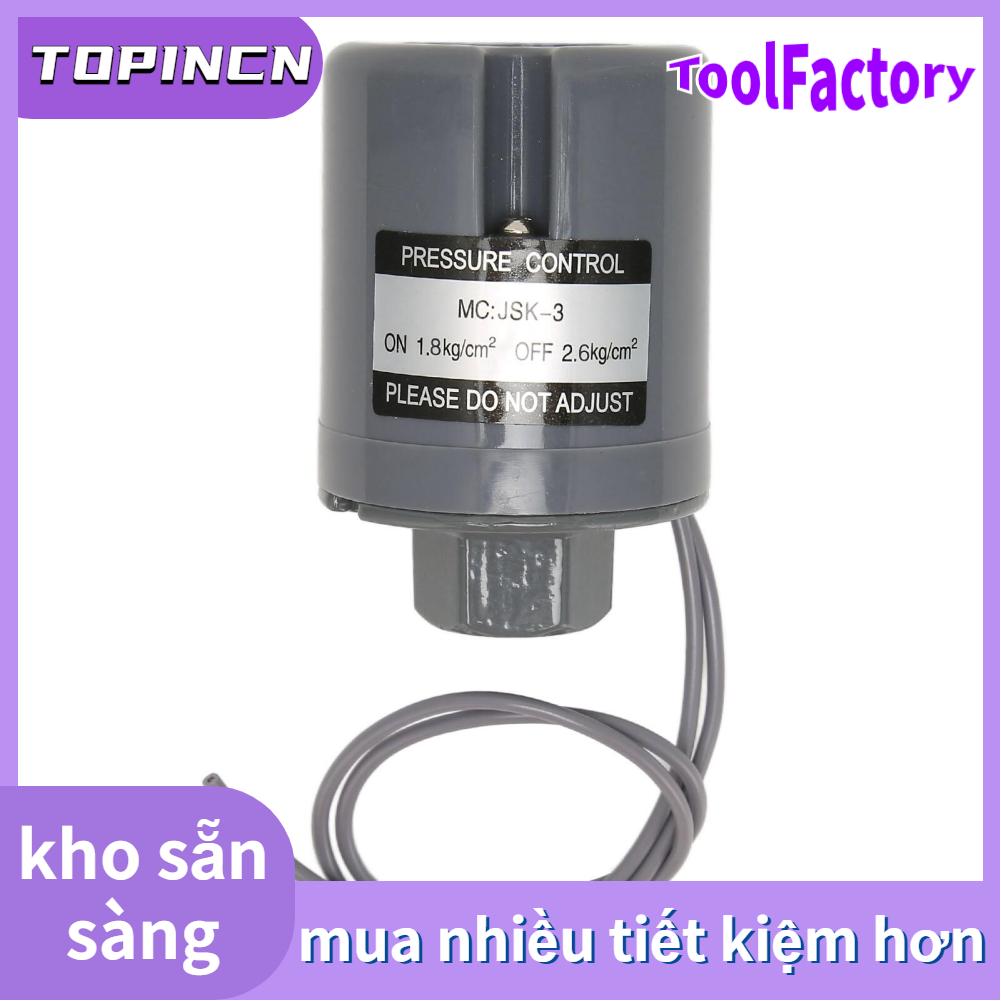 Automatic Water Pressure Switch Controller Round Adjustable Wate Pump Switch 1.8~2.6bar