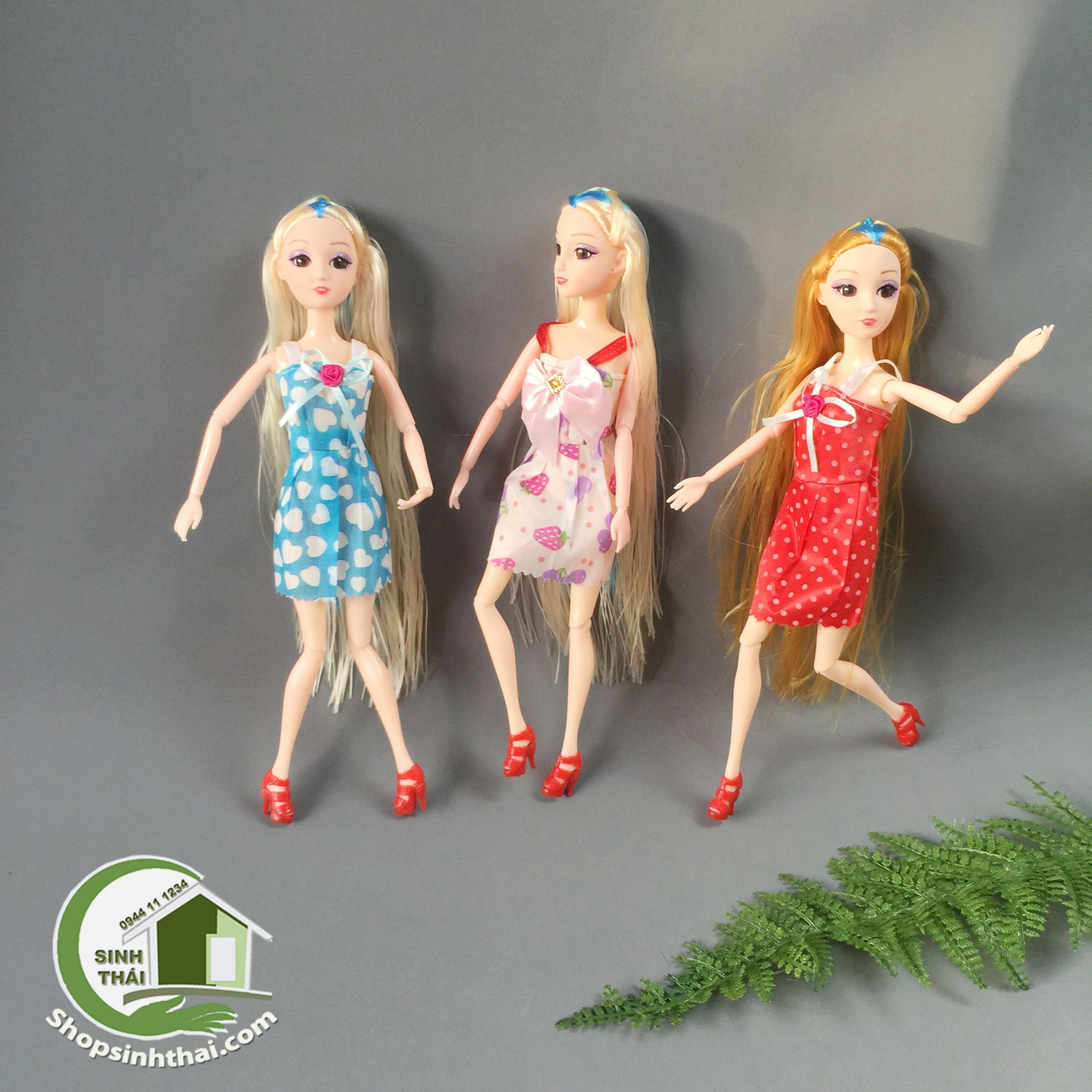 [HCM]Búp bê tóc dài có 14 khớp - búp bê nữ 30cm