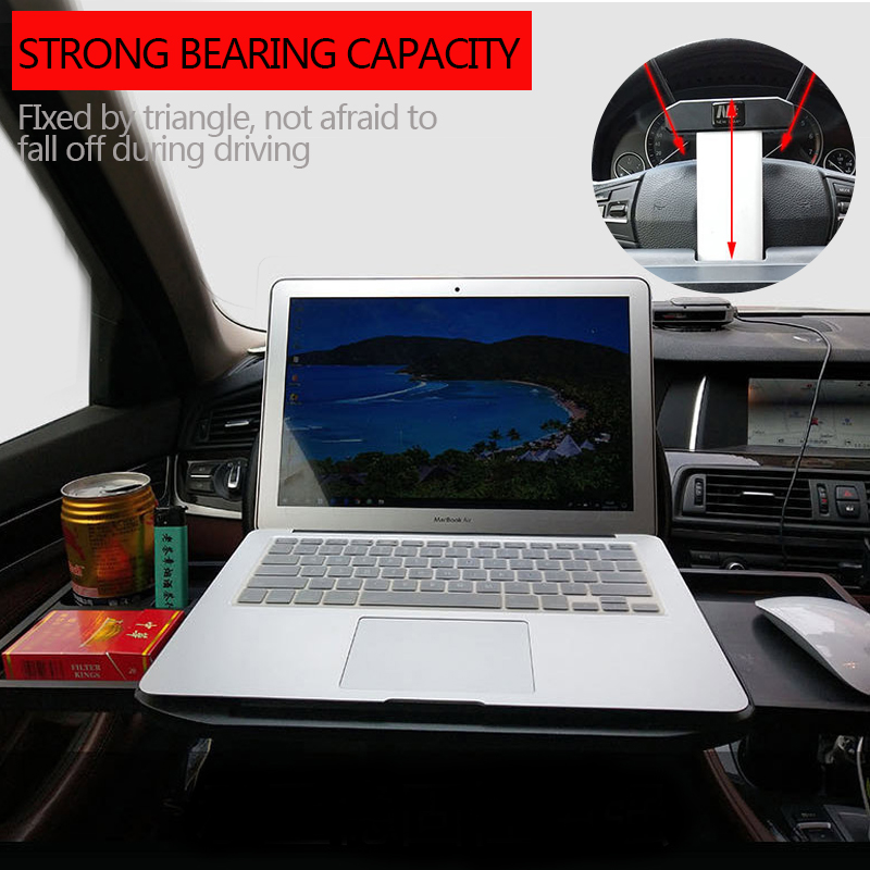 Car Desk Steering Wheel Table Seat Back Tray