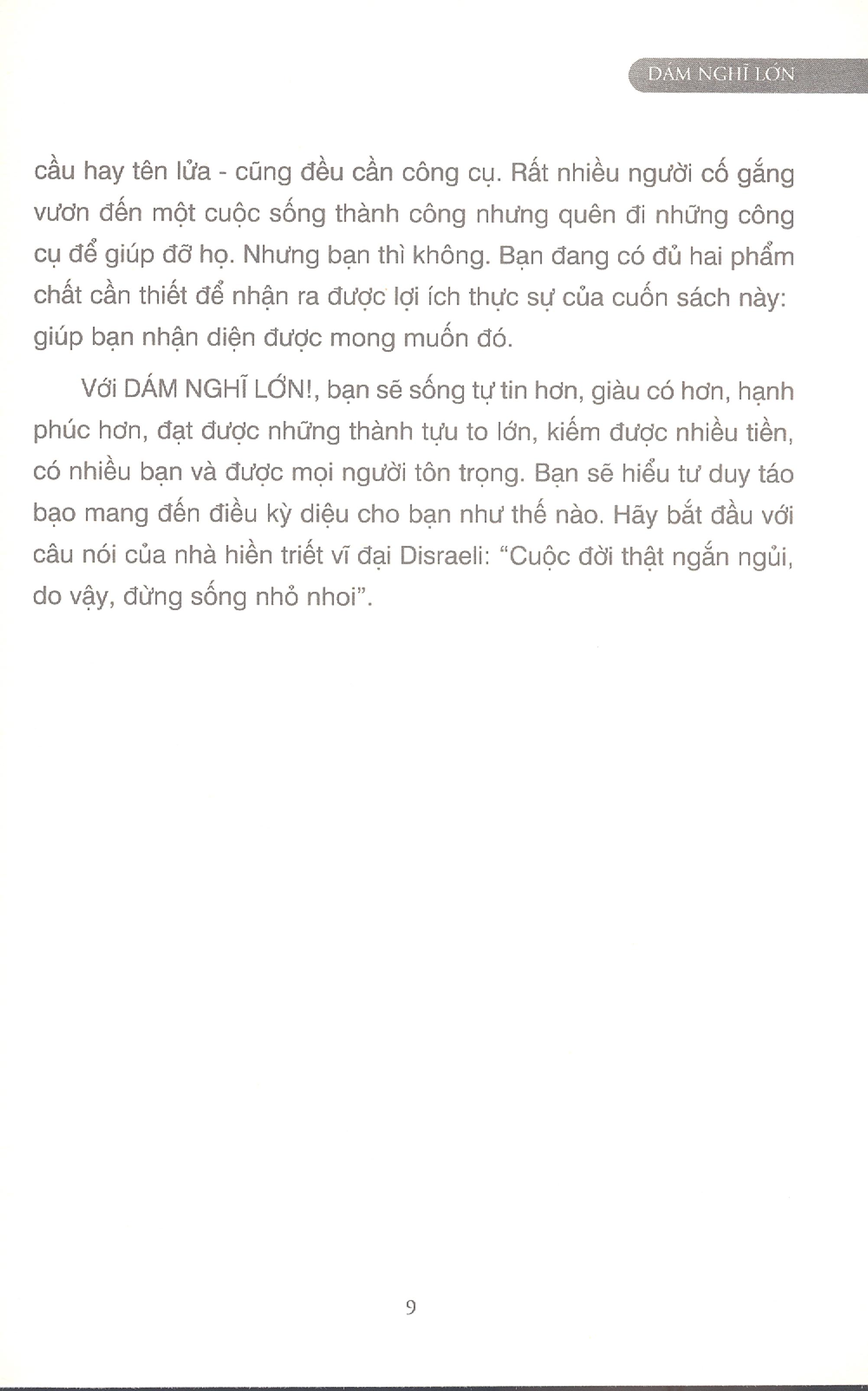 Dám Nghĩ Lớn