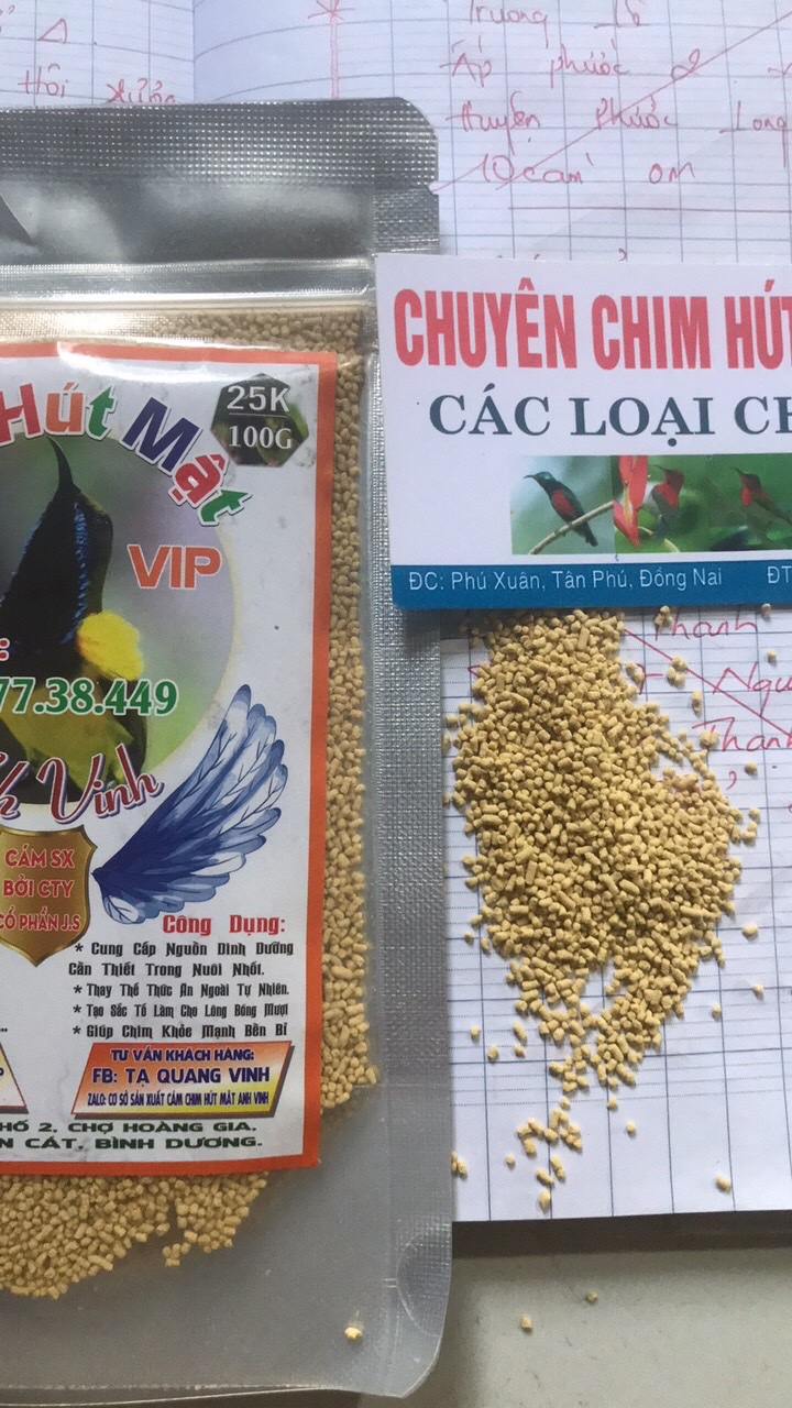 Cám Hút Mật Anh Vinh Combo 2 Gói