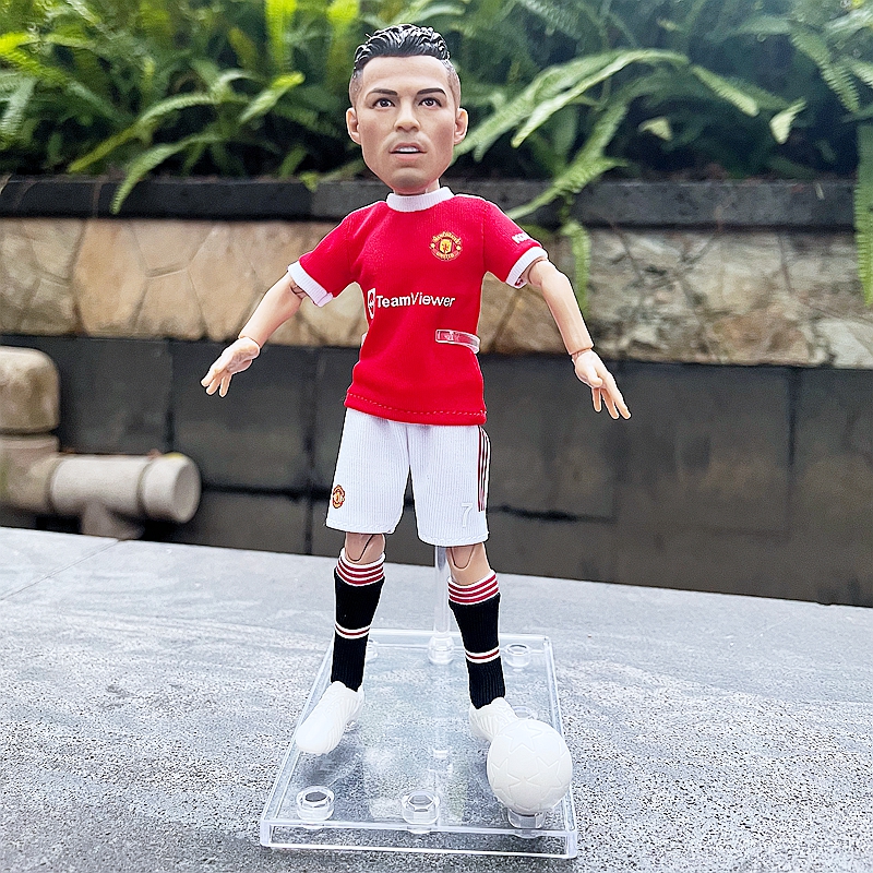Mô Hình tượng cầu thủ bóng đá MARKSOCCER Ronaldo Cr7