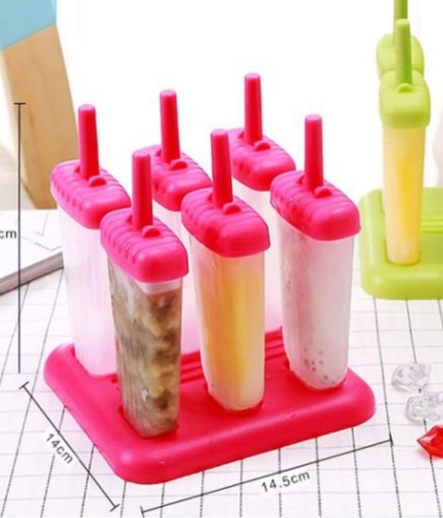 Bộ Khuôn Làm Kem 6 Que
