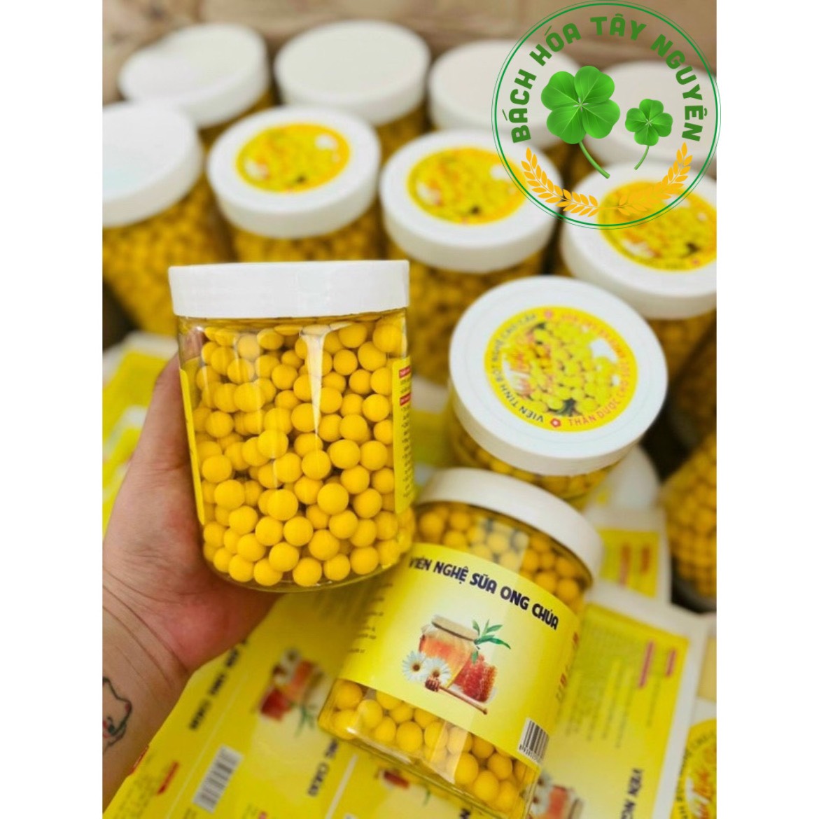 Viên Nghệ Sữa Ong Chúa Hộp 500gr