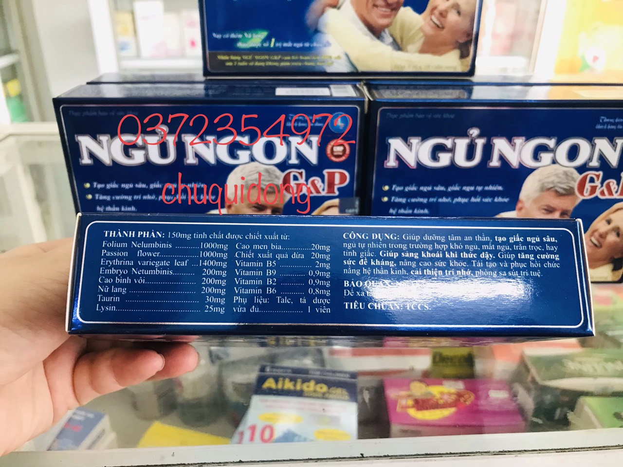 Ngủ Ngon G&P - Giúp dưỡng tâm an thần, tạo giấc ngủ sâu, giấc ngủ tự nhiên - Ngủ Ngon GP