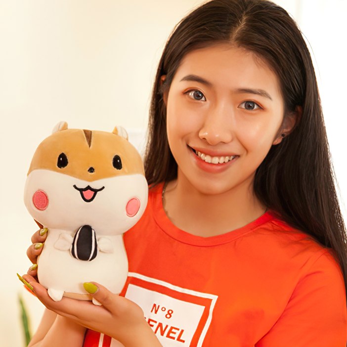 [HCM]Gấu Bông Chuột Hamster 20cm TNB01 Siêu Đáng Yêu