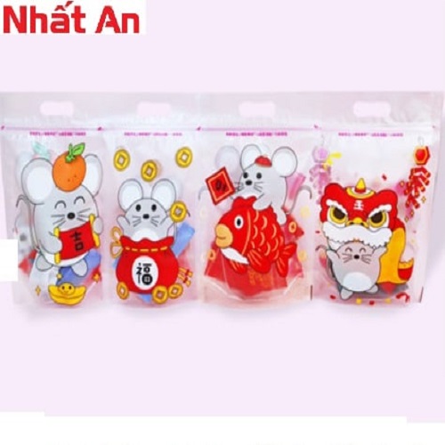 Túi zip đựng bánh kẹo