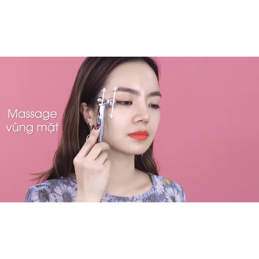 [HCM]Cây Lăn Massage Mặt 3D Hàn Quốc (lớn)