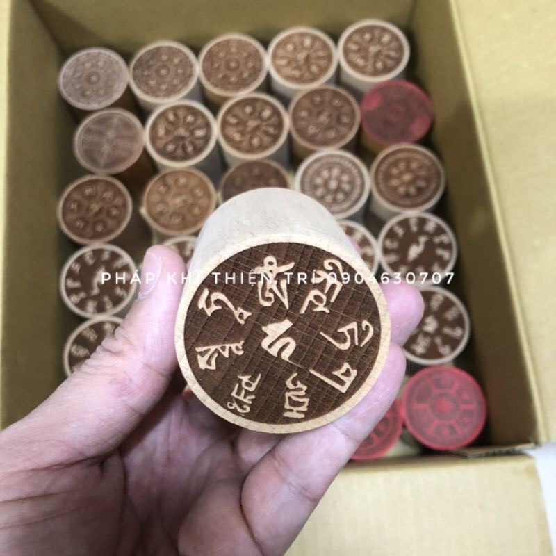 Seal/ấn Tantrism-peach wood