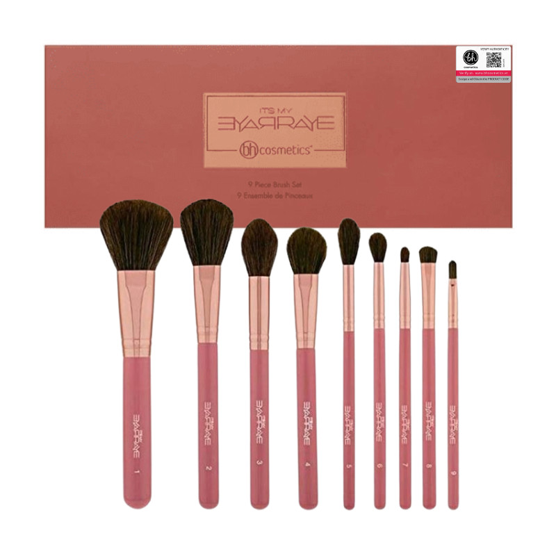[HCM]Bộ Cọ 9 Cây BH Cosmetics Its My Raye Raye