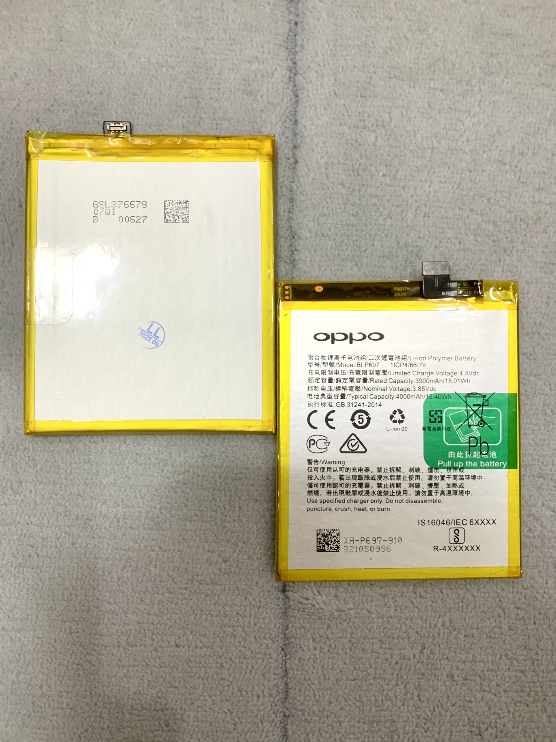 Pin thay thế Oppo F11 pro (BLP697)