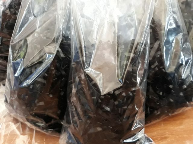 Dây Buộc Tóc Đen Chun Buộc Tóc Siêu Dai Chắc