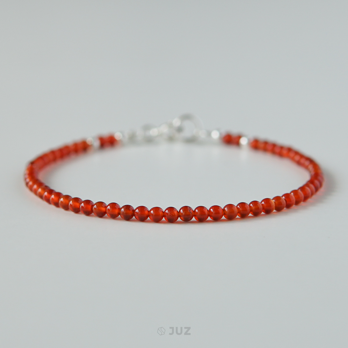 Vòng tay Red Agate 2mm