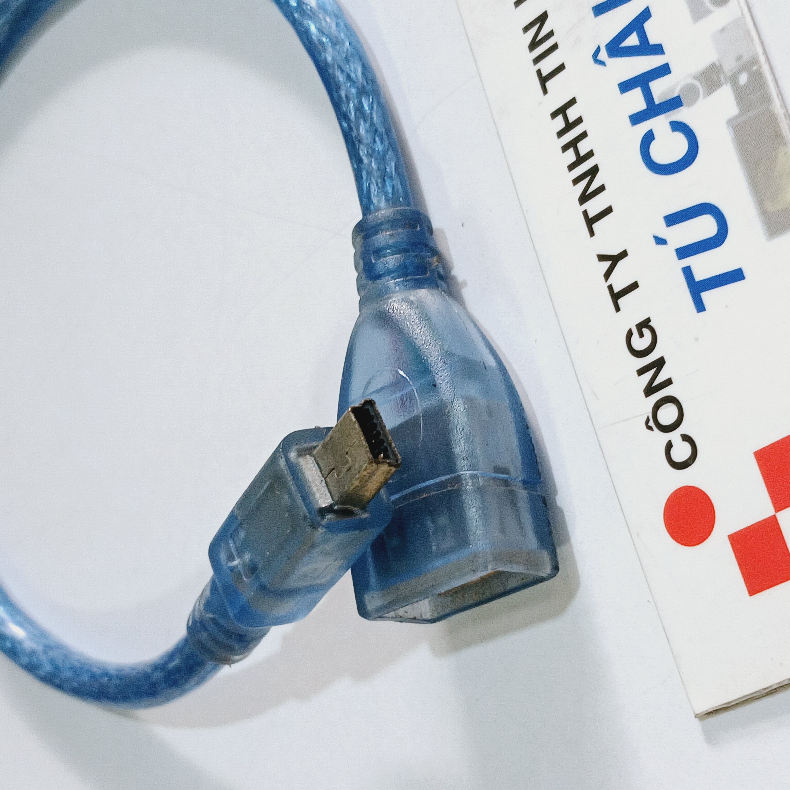 Mini USB Otg Cable (Mp3 Trapezoidal Shape)