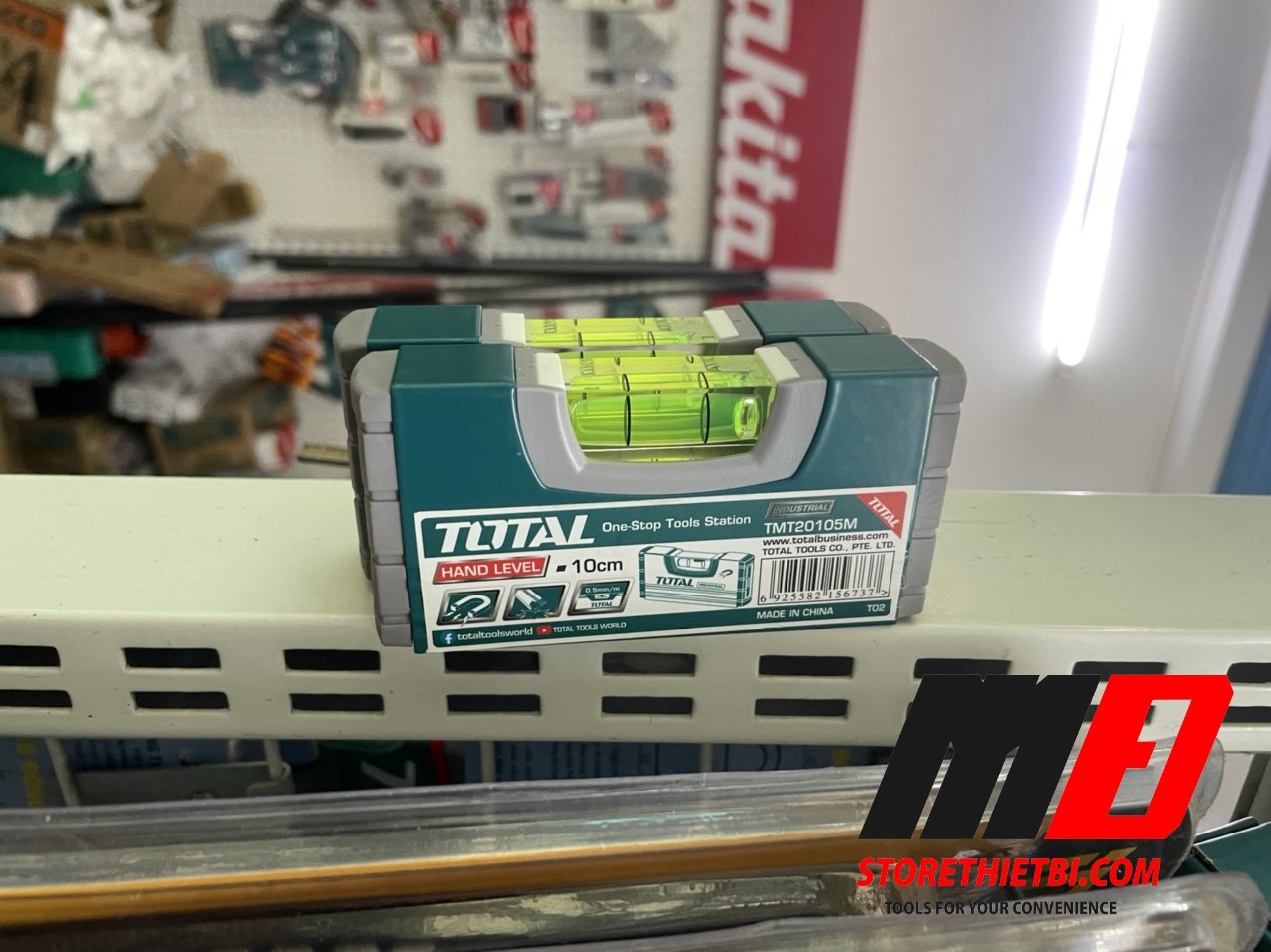 [HCM]Thước thủy từ tính Total 100mm TMT20105M