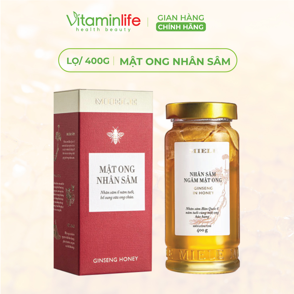 Nhân sâm ngâm mật ong Miele