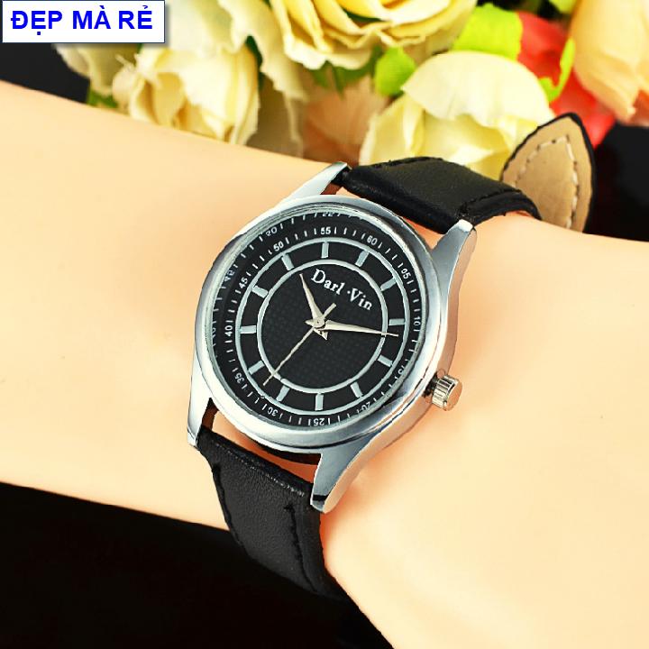 ( Tặng thêm 1 viên pin trị giá 20k ) Đồng hồ Nữ Đẹp Mà Rẻ style cá tính ( Viền trắng )