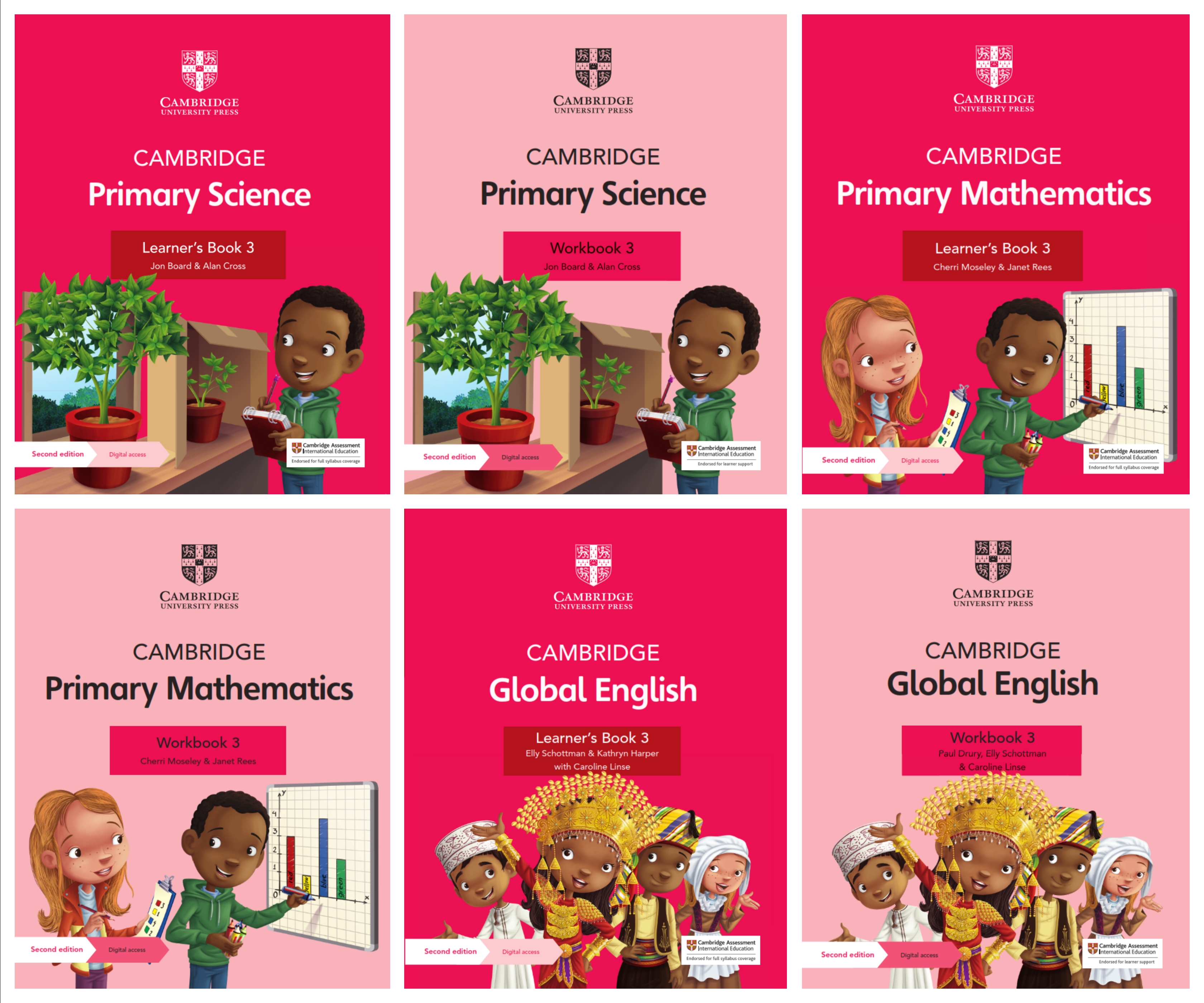 Cambridge Global English, Primary science, Primary mathematics second edition stage 3