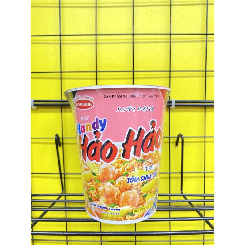 Mì Handy Hảo Hảo Tôm Chua Cay Ly 67G