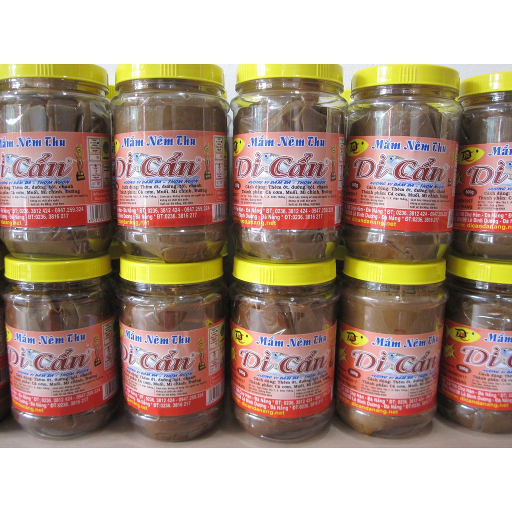 [HCM]500Gram Mắm Nêm Thu Dì Cẩn Đà Nẵng
