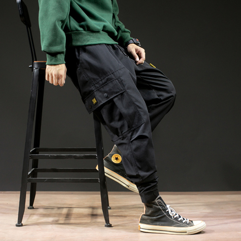 Quần jogger thể thao nam đơn giản phối túi hộp cá tính mẫu bo gấu cá tính thời trang fashion4menhn jogger nam 9000054