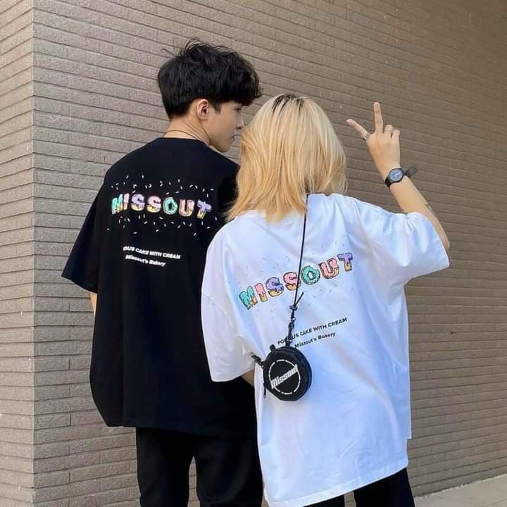 Áo thun MISSOUT form rộng unisex
