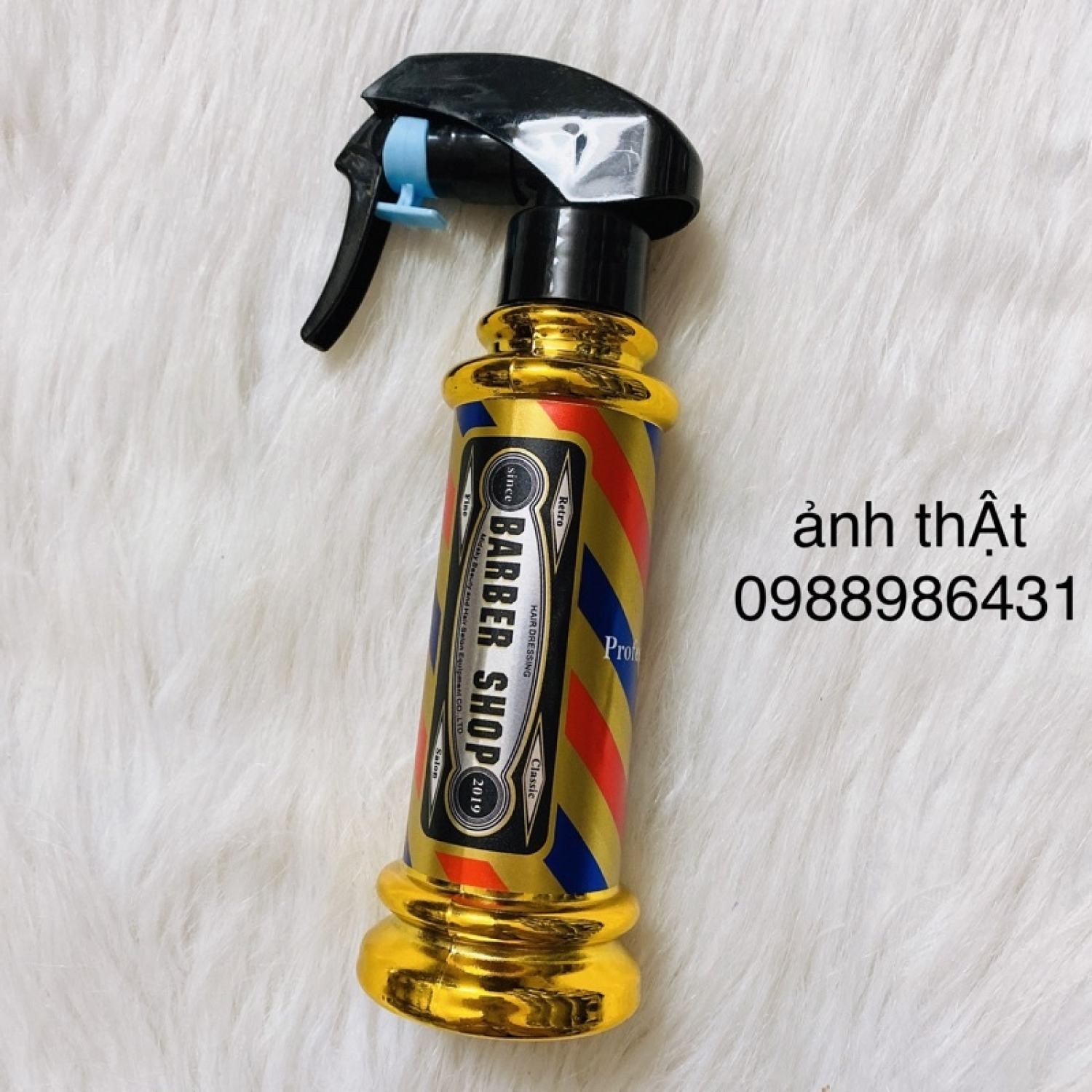 Bình xịt nước barber cắt tóc nam phun sương kv626