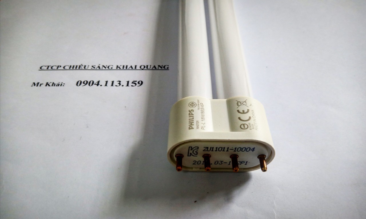 (SALE) Bóng đèn Philips Master PL-L 18W/865 4P