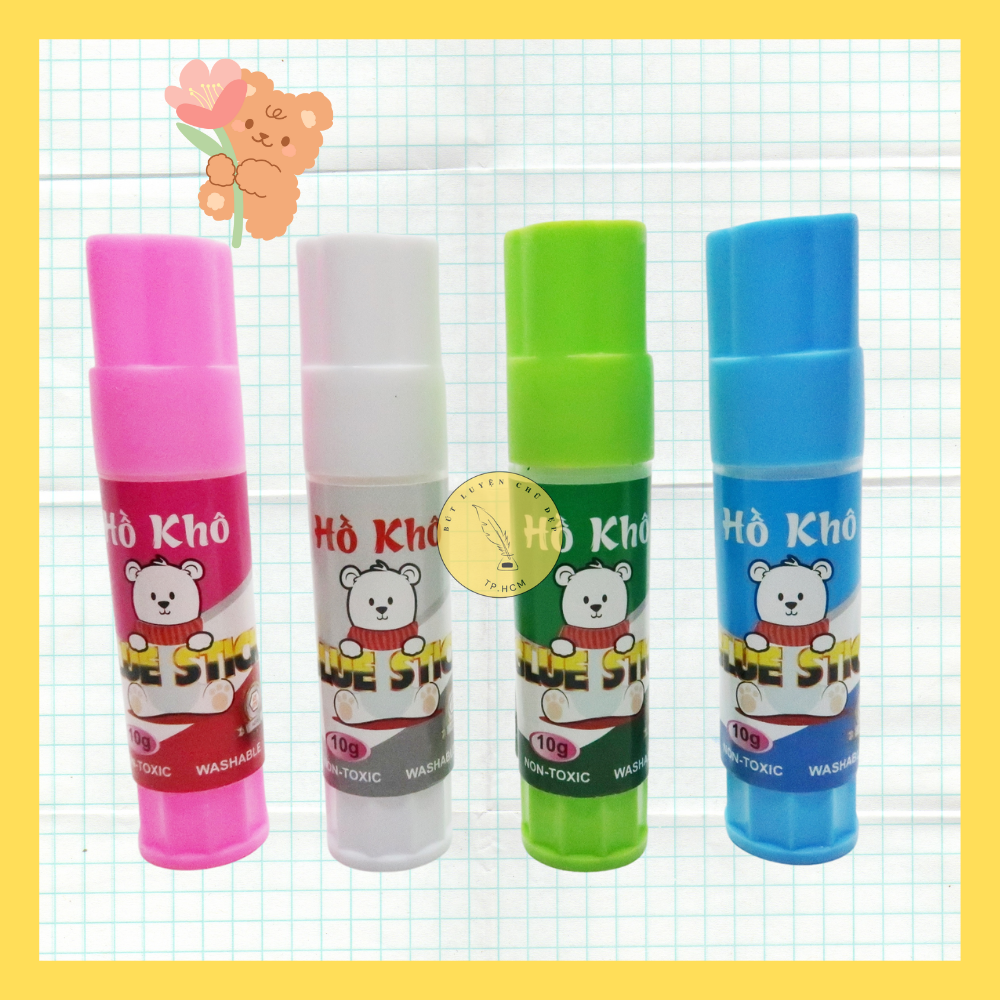 Hồ khô dán giấy định lượng 10g