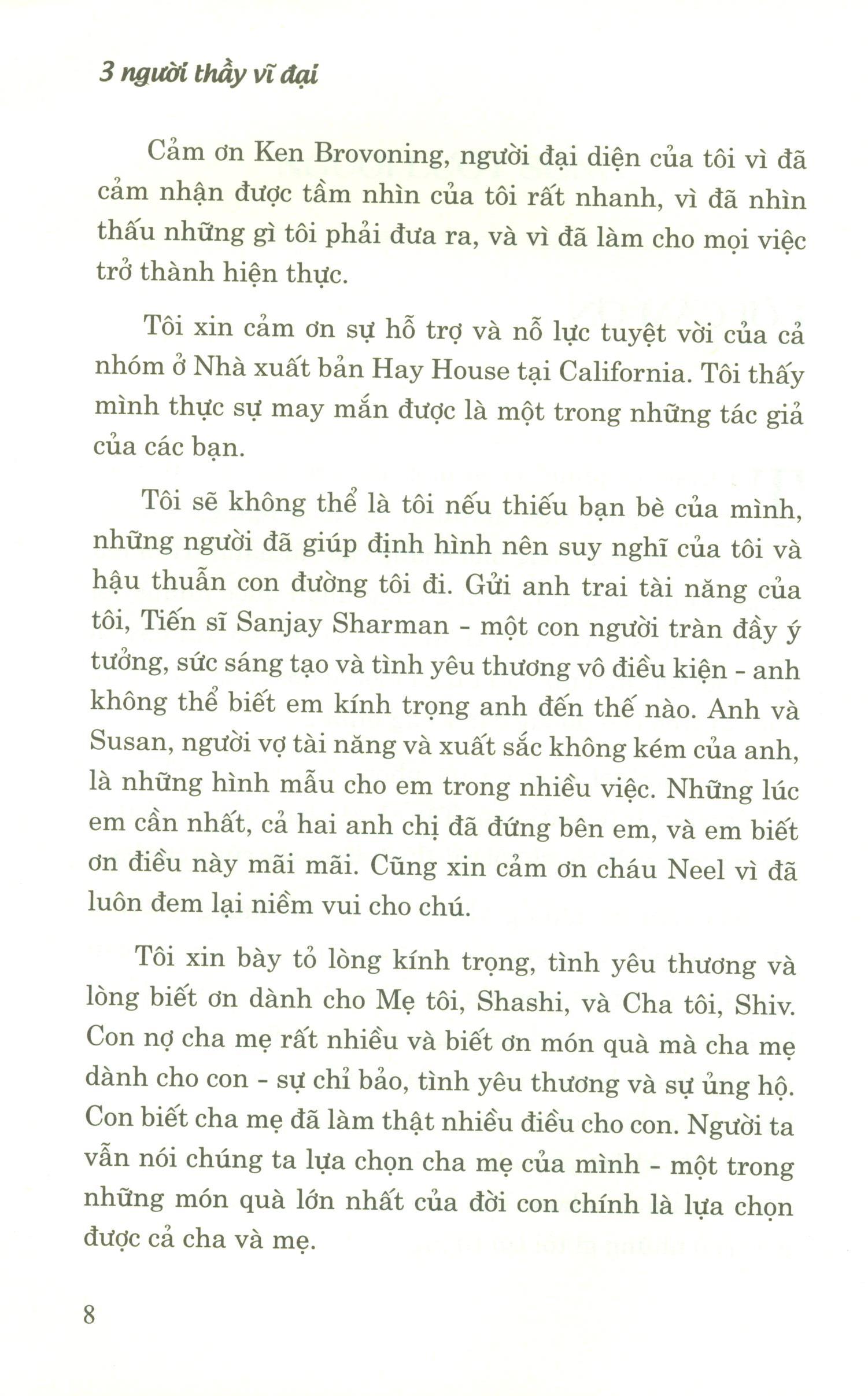 Ba Người Thầy Vĩ Đại