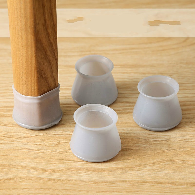 Set 12 Vỏ bọc chân bàn ghế chống trầy xước bằng silicon