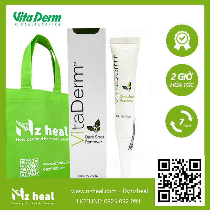 Kem mờ thâm nám Vitaderm Dark Spot Remover 20ml