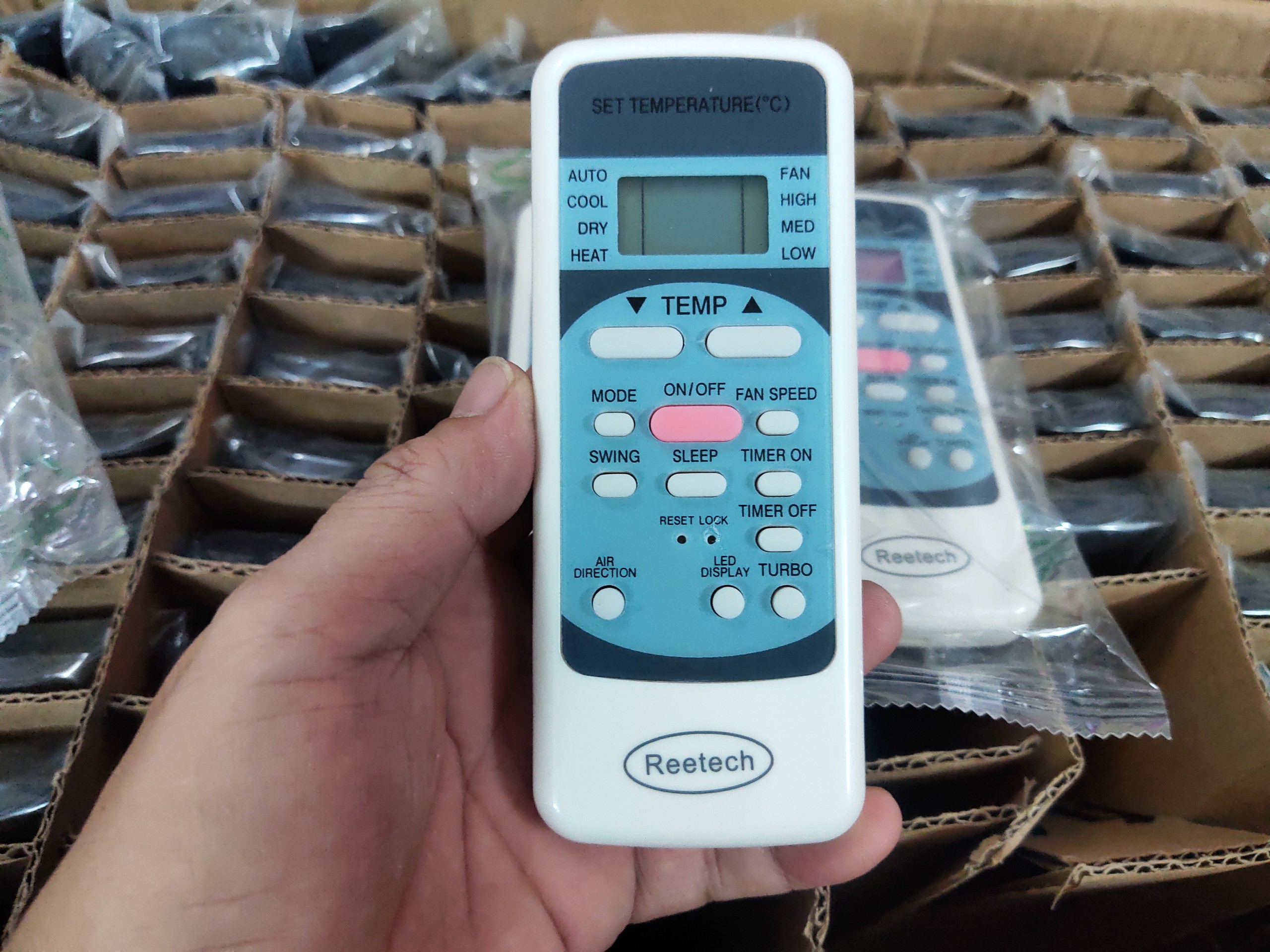 Điều khiển điều hòa REETECH- BẢO HÀNH 2 THÁNG