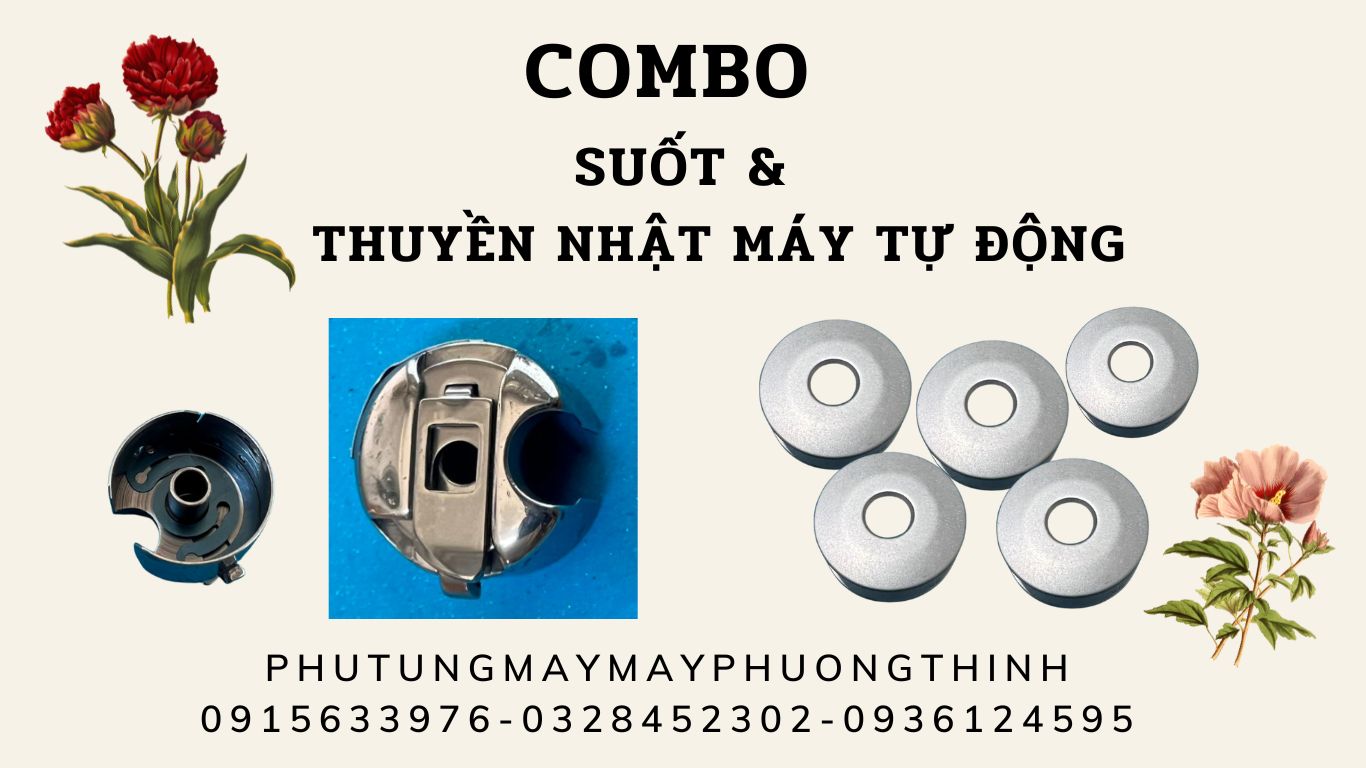Combo suốt & thuyền nhật máy tự động