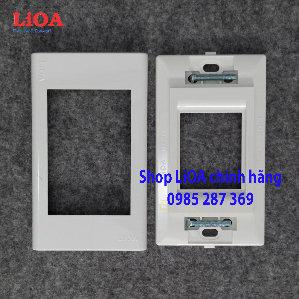 Mặt cầu dao đơn/đôi MCB LiOA