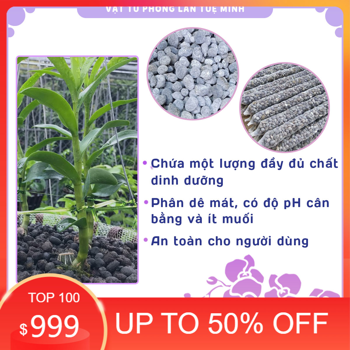 1kg phân dê BÓN LAN ĐÃ QUA XỬ LÝ