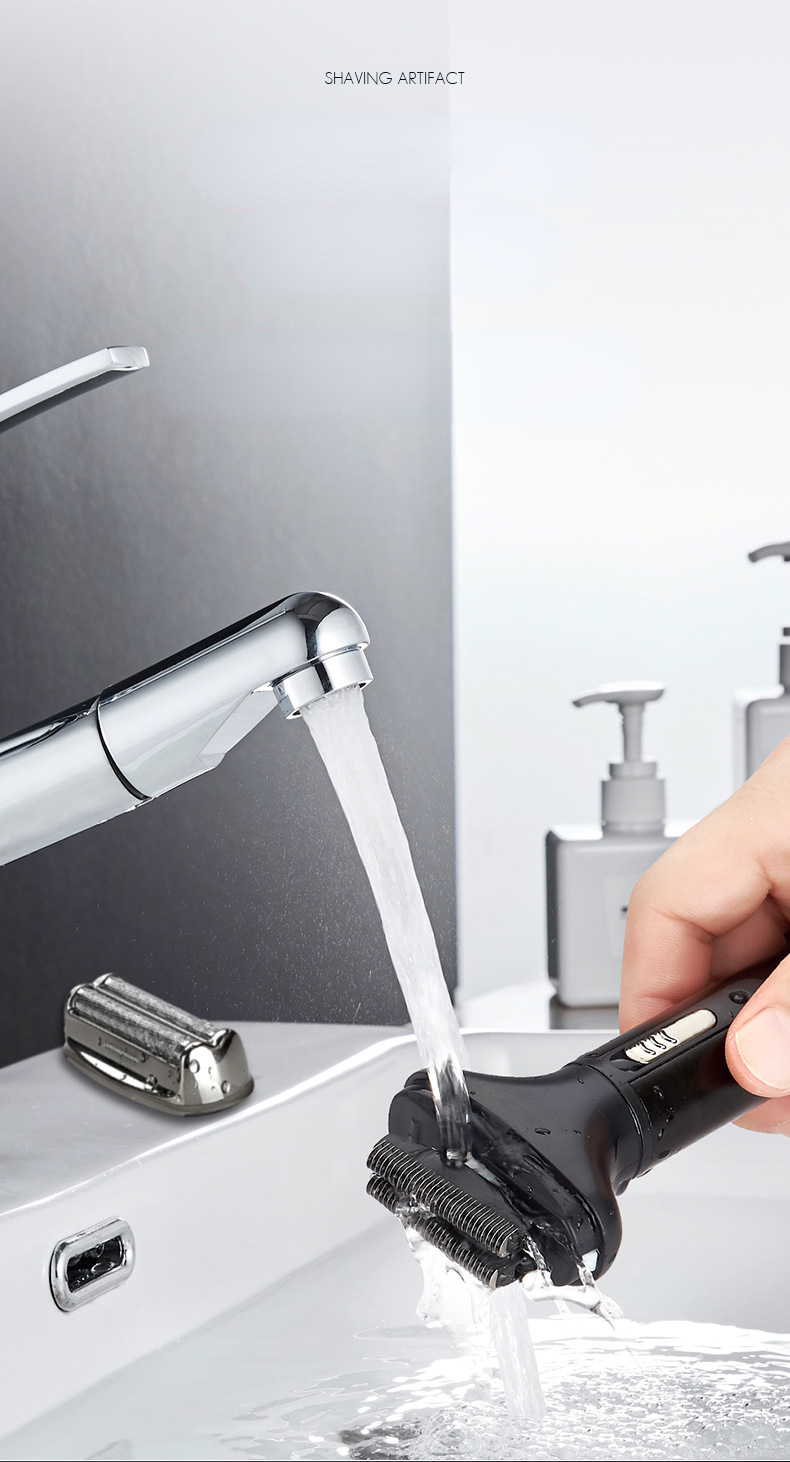 POCKETOP Máy cạo râu cạo tỉa đa năng