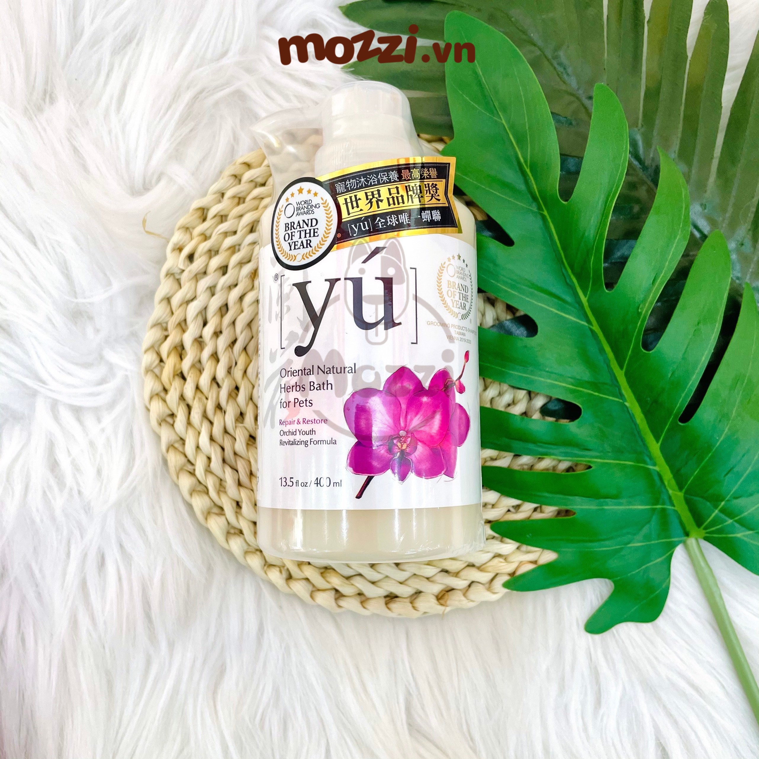[Chai 400ml] Sữa tắm Yú thơm lâu cho chó mèo