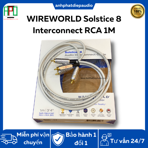 Dây tín hiệu wireworld solstice 8 interconnect rca