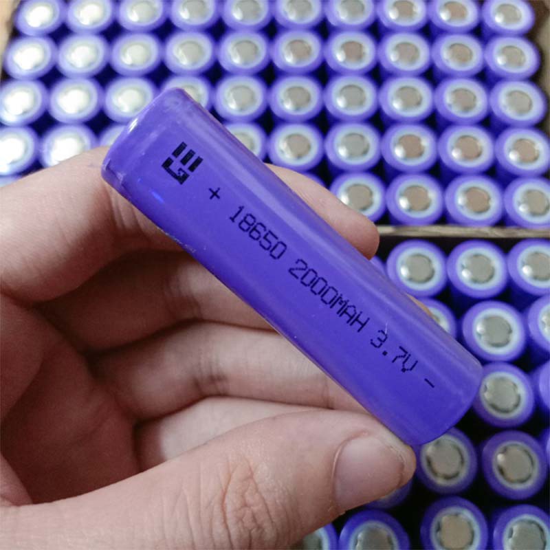 Pin Cell 18650 2000mAh Dung Lượng Thực
