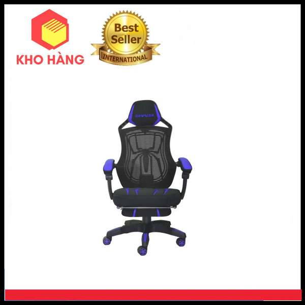 Ghế Dành Cho Văn Phòng Cao Cấp Chân Xoay KHCM33315G (Xanh)