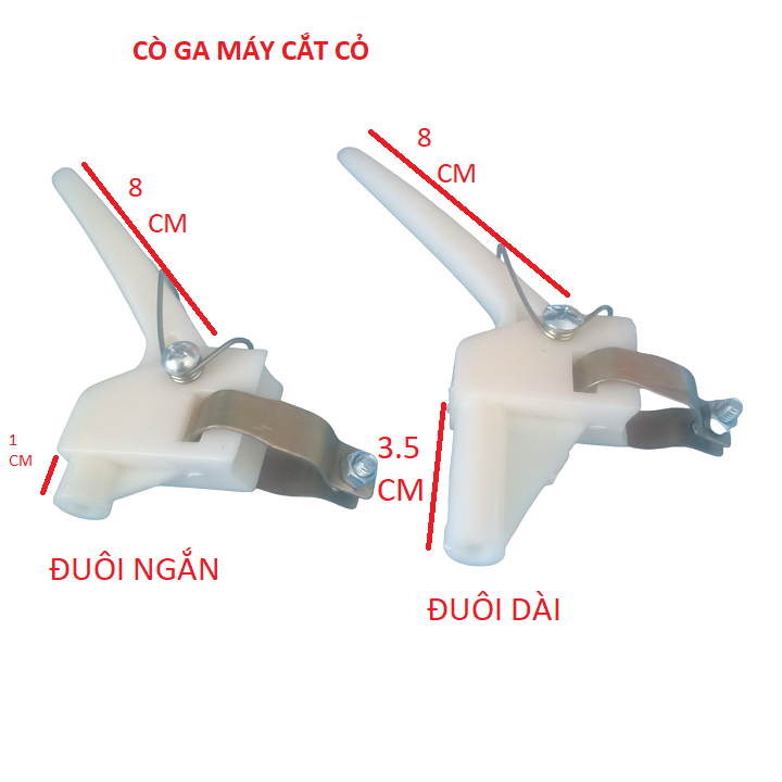 Tay ga bóp dùng cho máy cắt cỏ