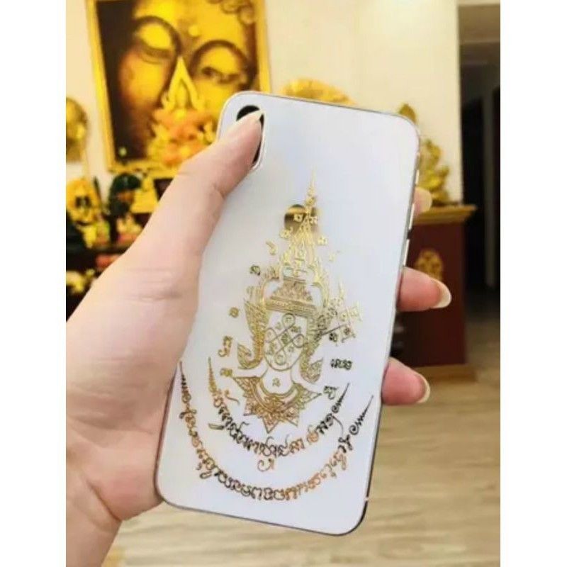 Linh phù phật mặt vàng thái lan