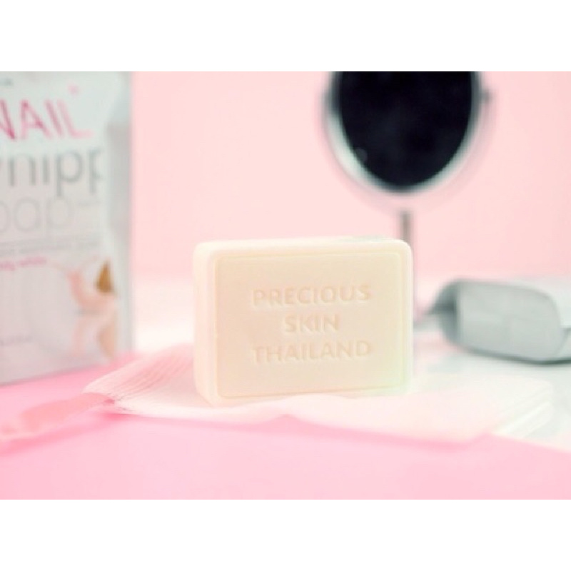 Xà Phòng Tắm Trắng Da Snail Wipp Soap Thái Lan