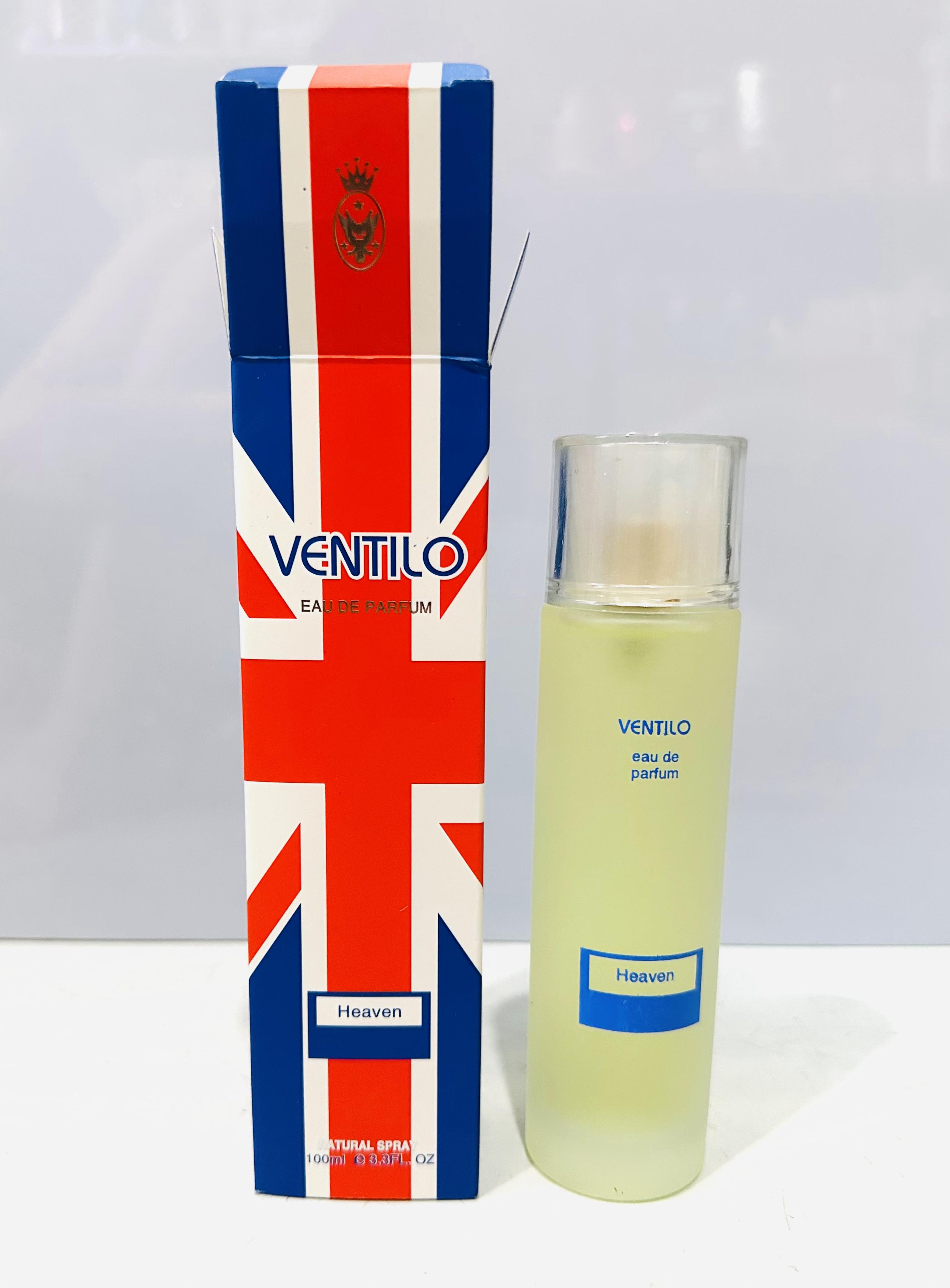 [HCM] Nước hoa Ventilo Heaven 100ml Hình lá cớ Anh